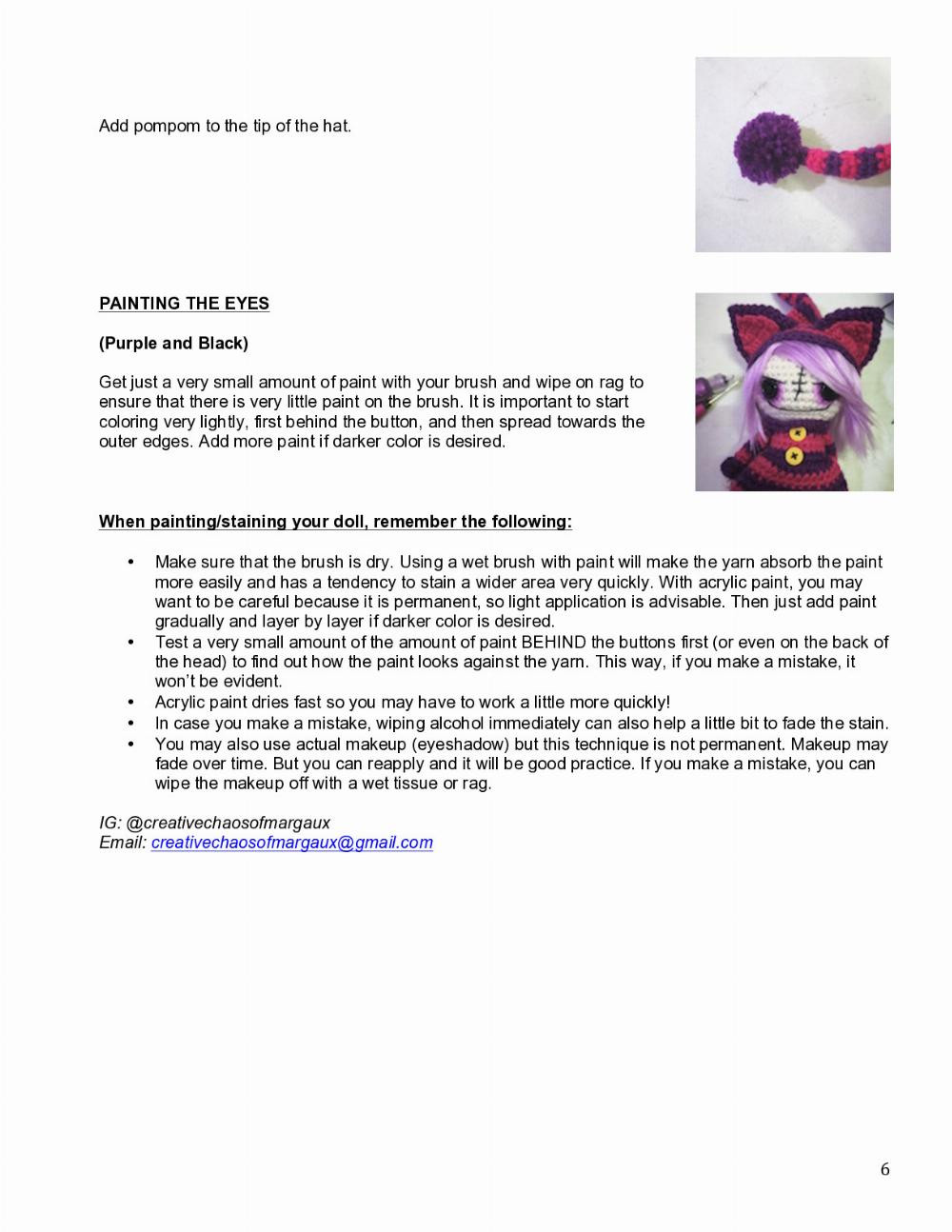 AMIGURUMI PATTERN – Cheshire Cat