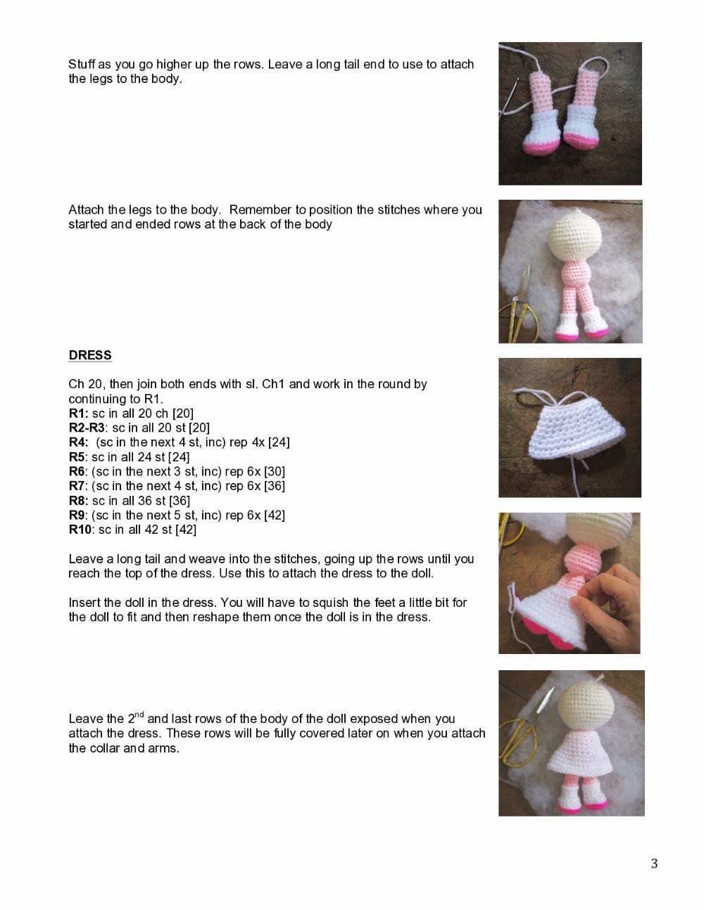 AMIGURUMI PATTERN – White Rabbit