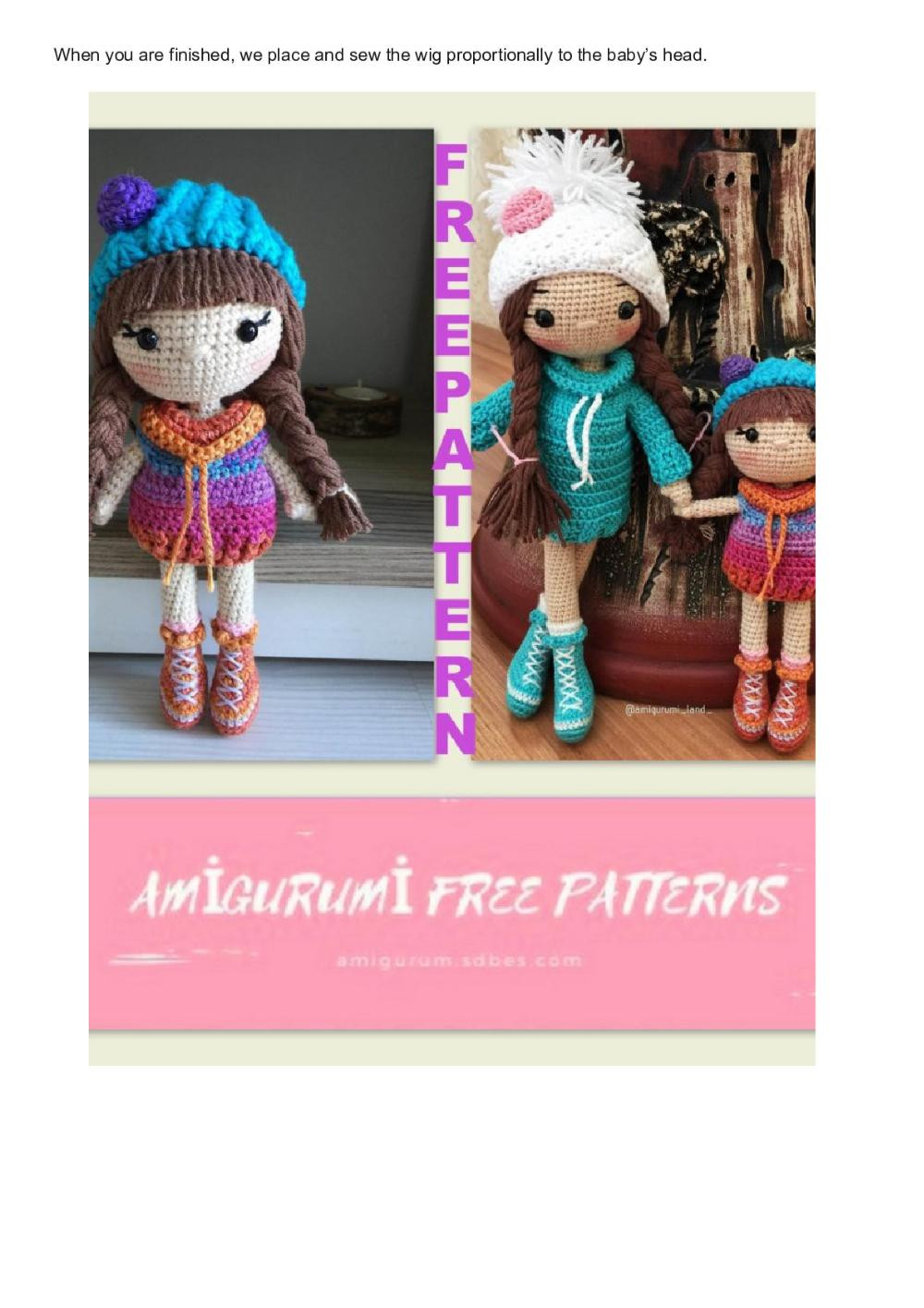 Amigurumi Turquoise Baby Free Crochet Pattern