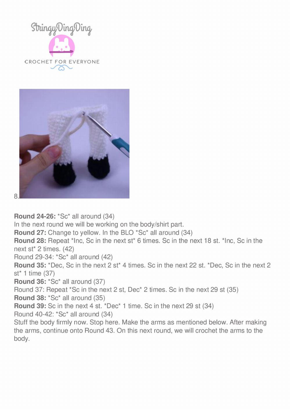 Bach Musical Composer Amigurumi Doll – Free Crochet Pattern