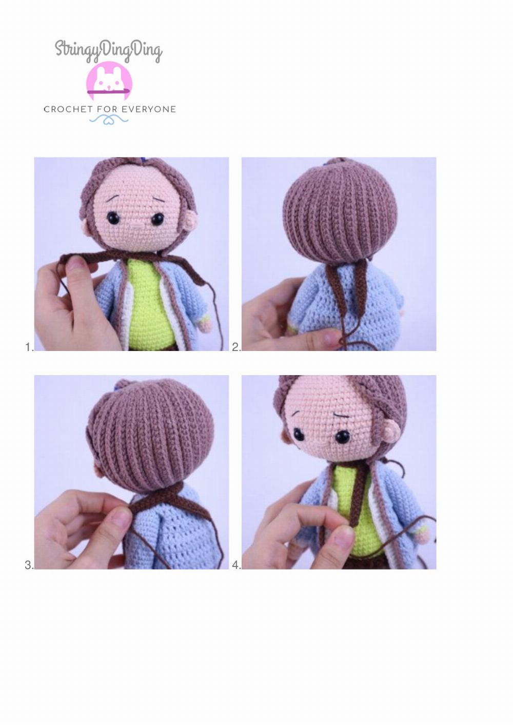 Bach Musical Composer Amigurumi Doll – Free Crochet Pattern