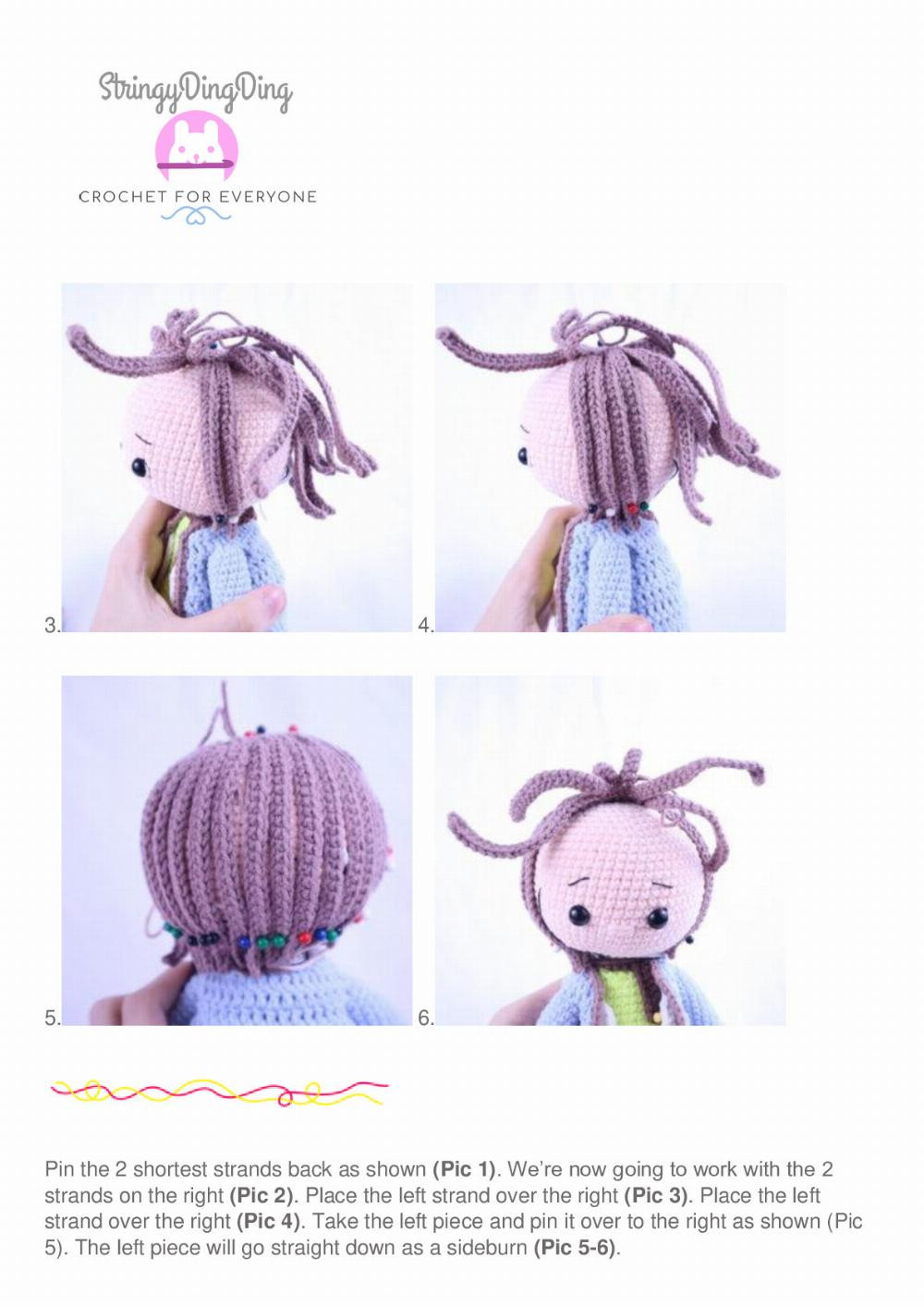 Bach Musical Composer Amigurumi Doll – Free Crochet Pattern