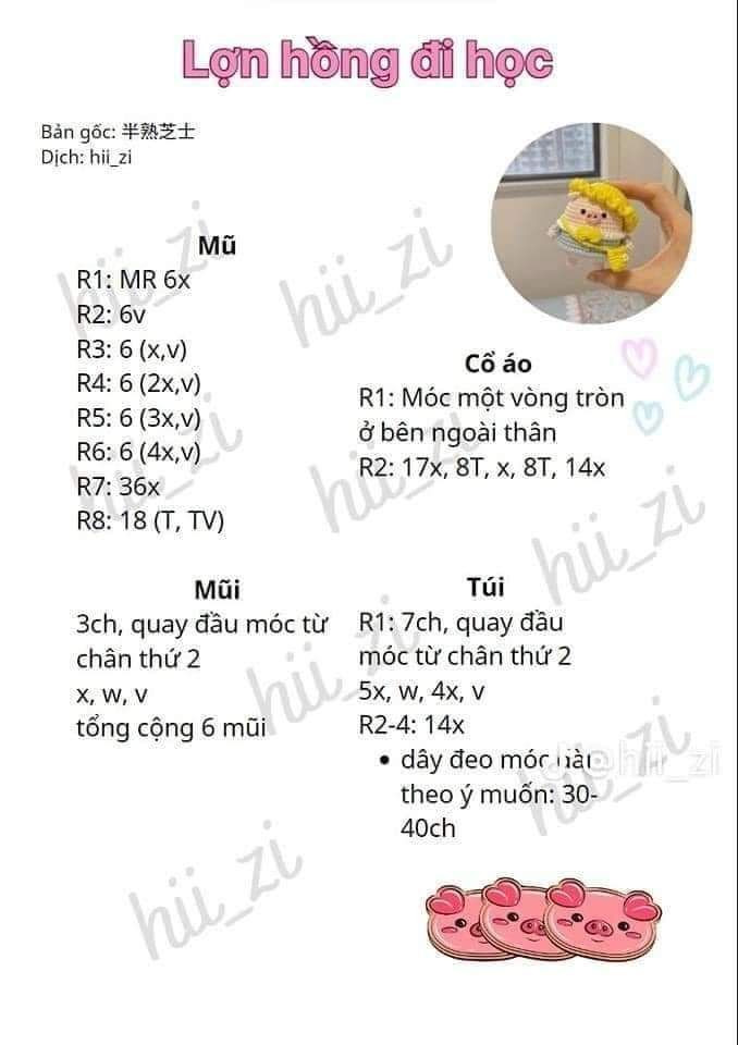 bánh cá, lợn hồng đi học, móc khóa hình đùi gà, cá cảnh, mực choáy nắng, mèo chuối, chart nấm, baby ghost