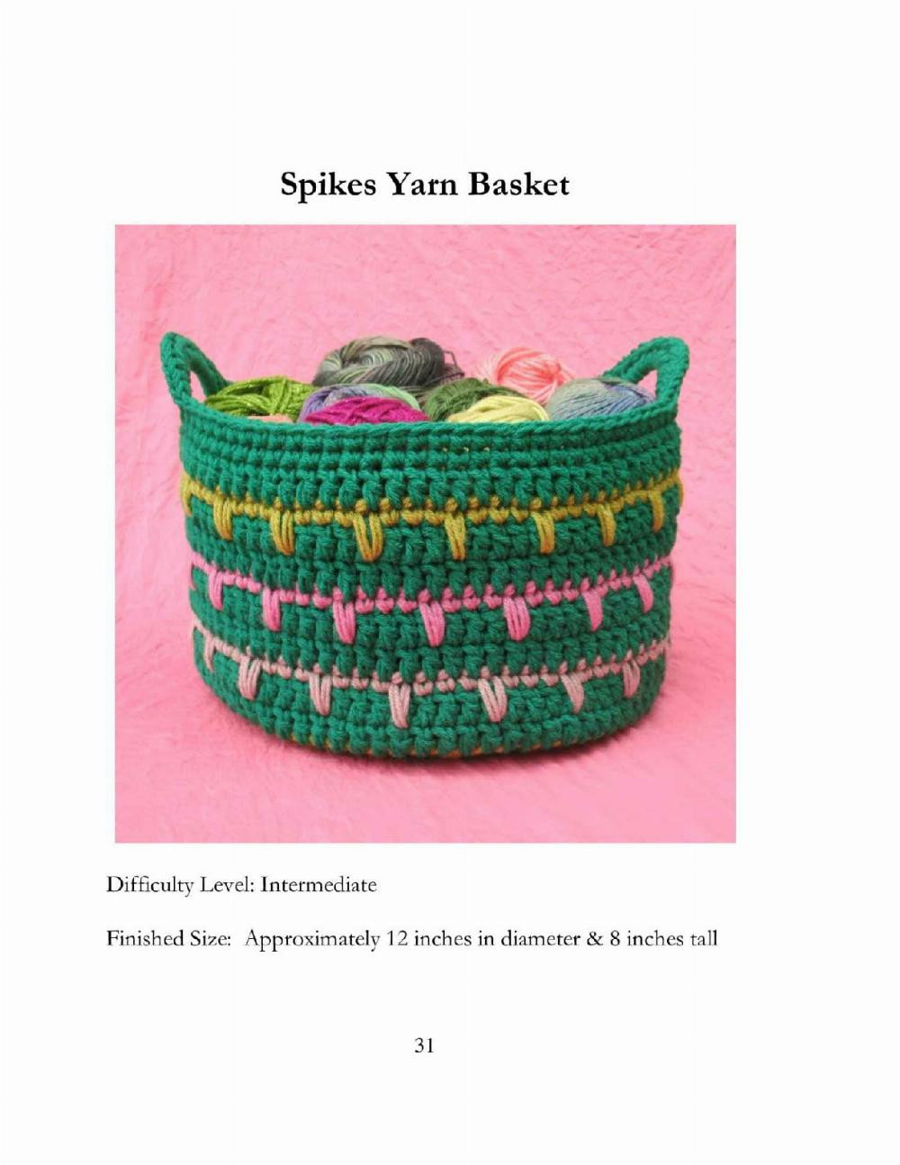 Basket Crochet pattern