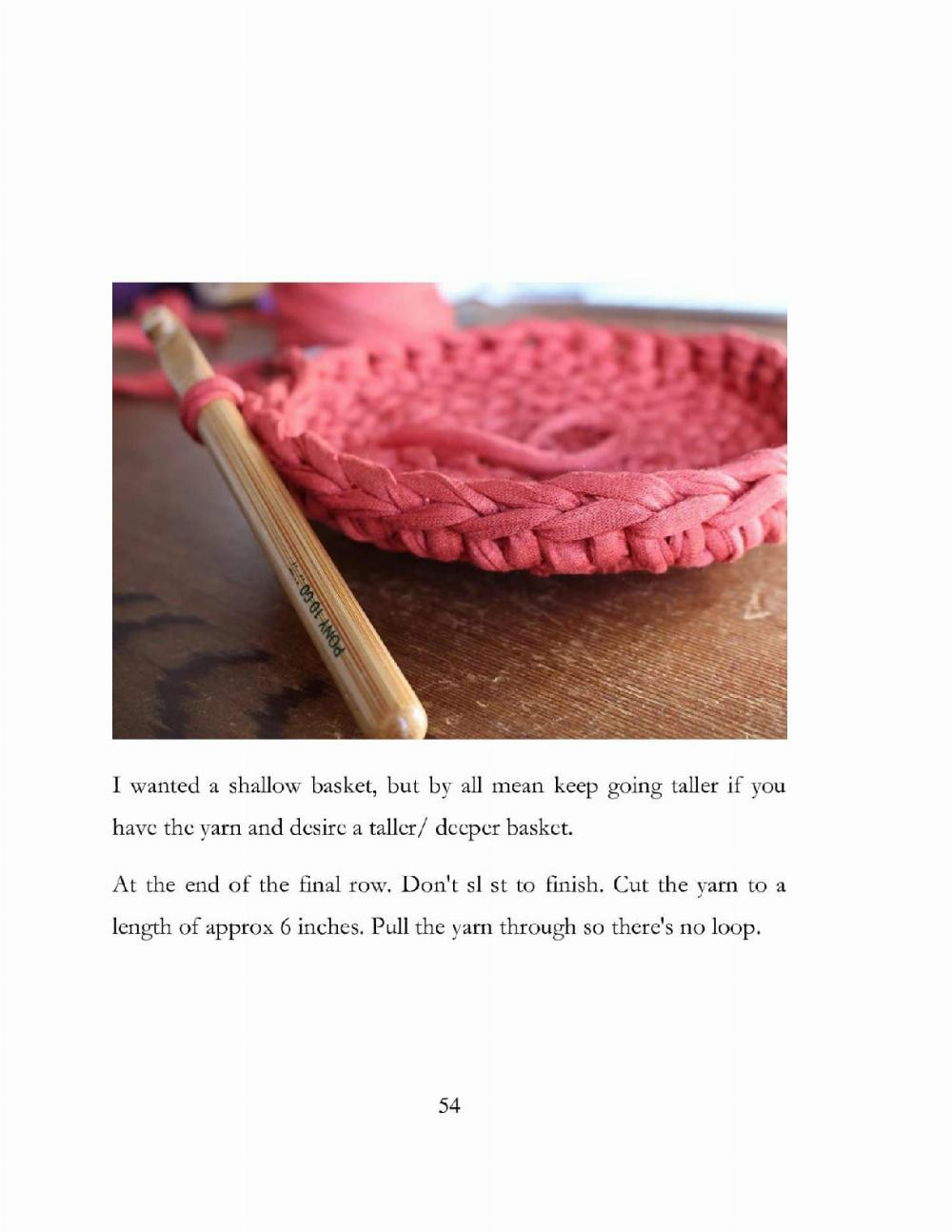 Basket Crochet pattern