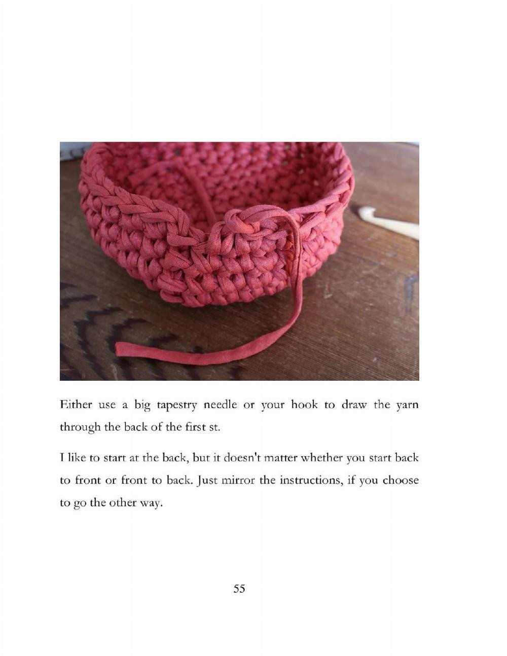 Basket Crochet pattern