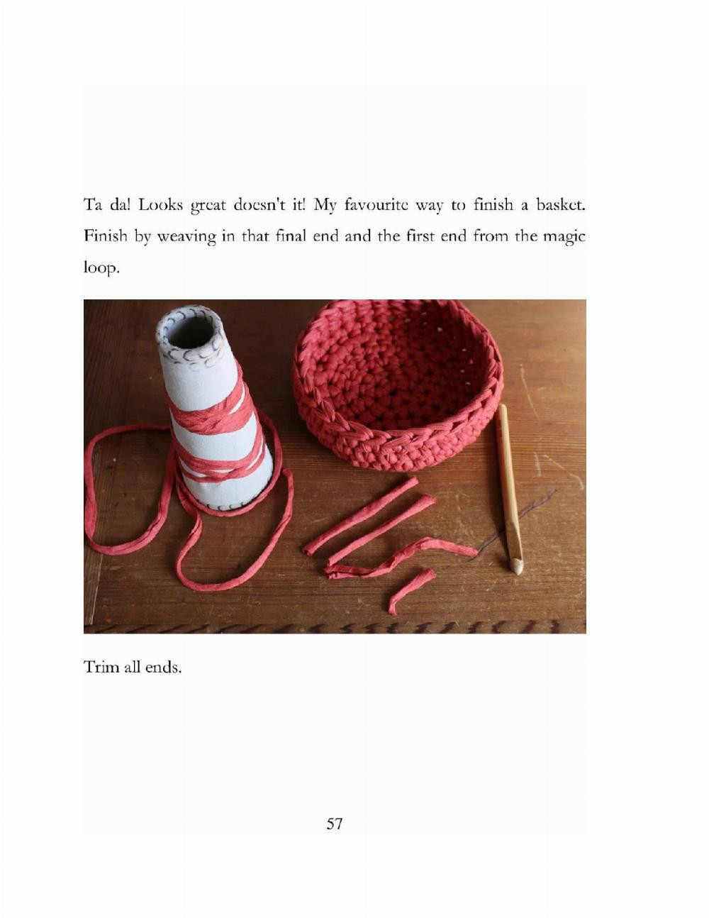 Basket Crochet pattern