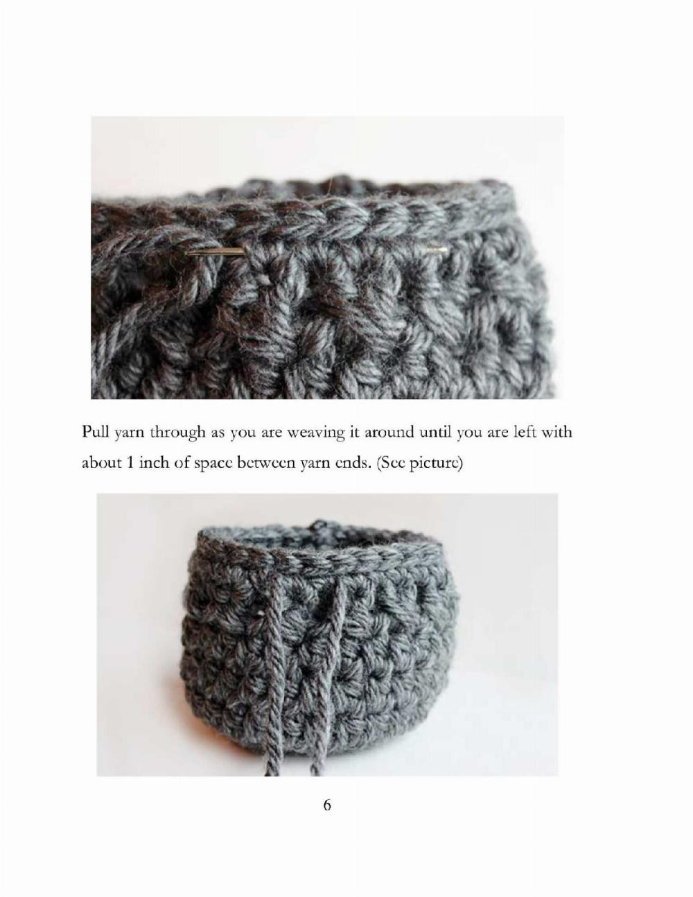 Basket Crochet pattern