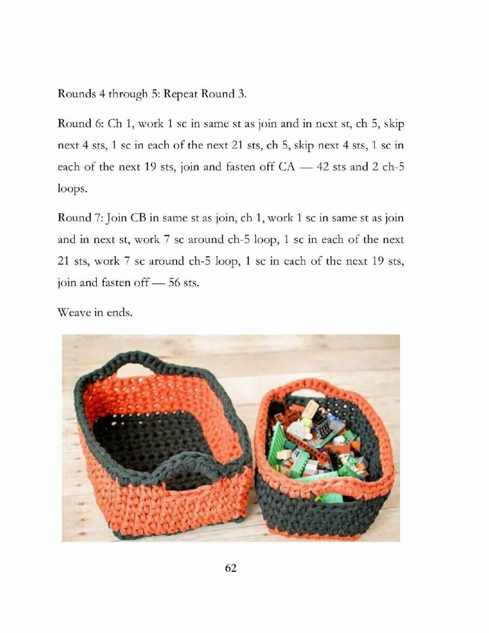 Basket Crochet pattern