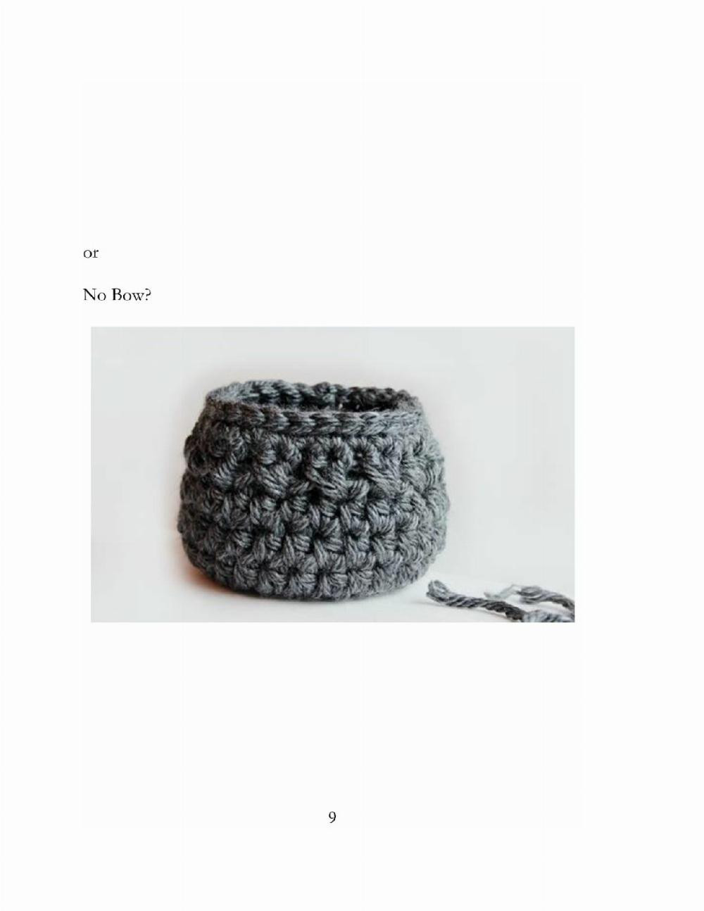 Basket Crochet pattern