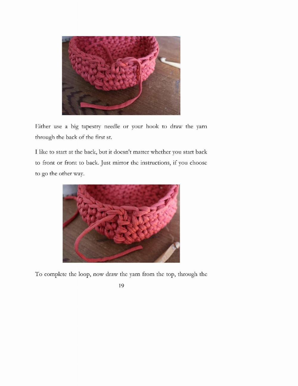 Basket Crochet Patterns Knitting Simple and Unique Baskets for Your Home