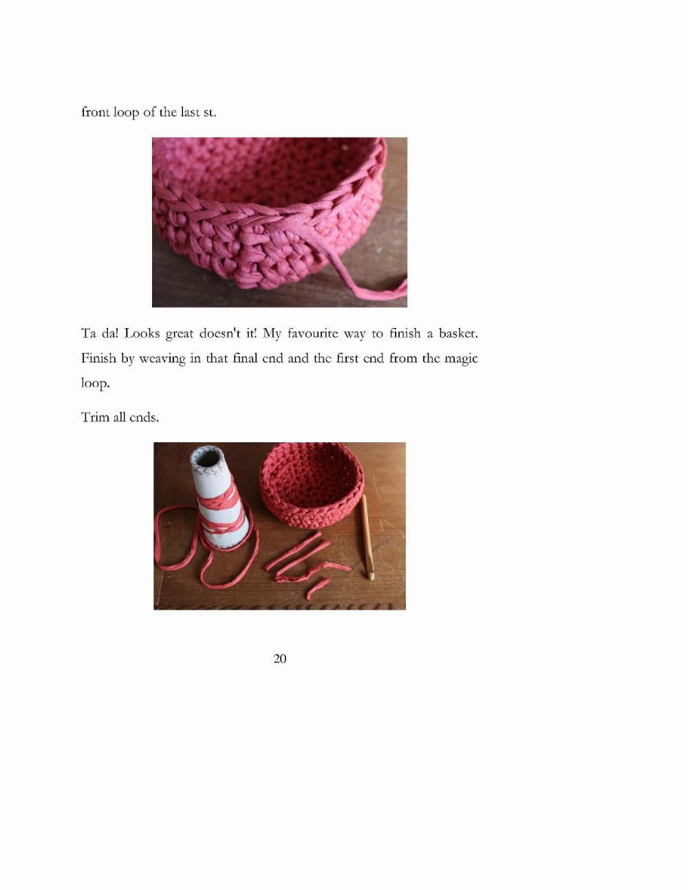 Basket Crochet Patterns Knitting Simple and Unique Baskets for Your Home