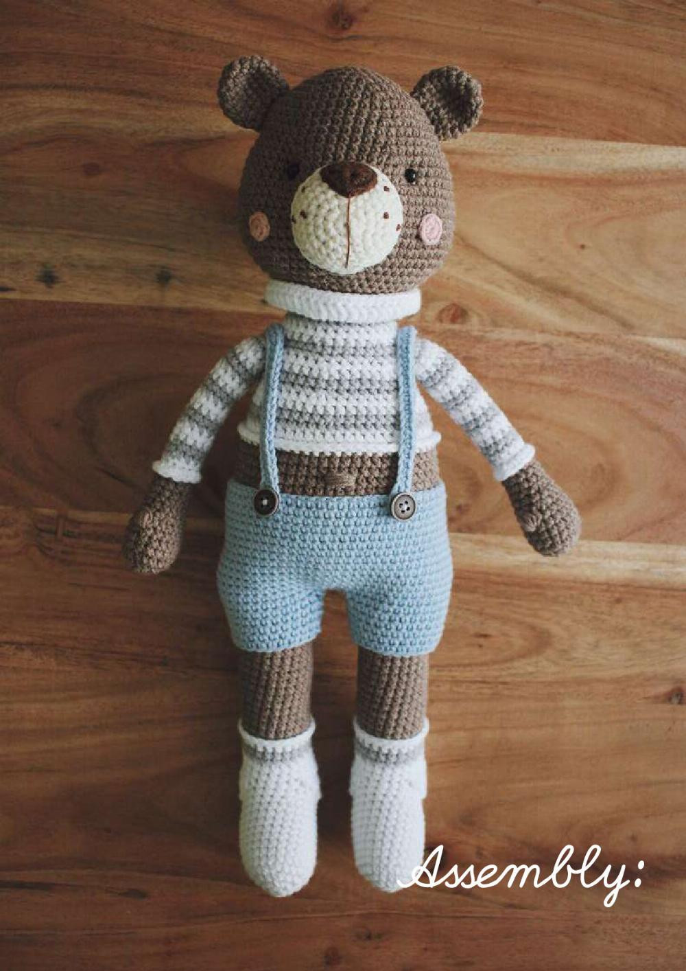 bear family crochet pattern