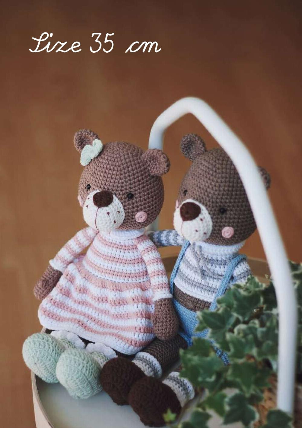 bear family crochet pattern