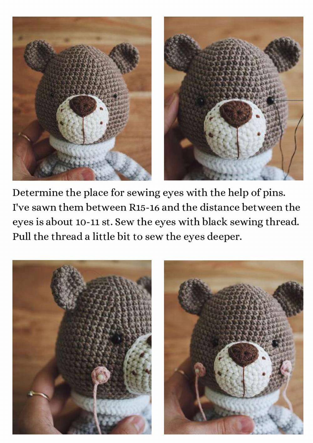 bear family crochet pattern