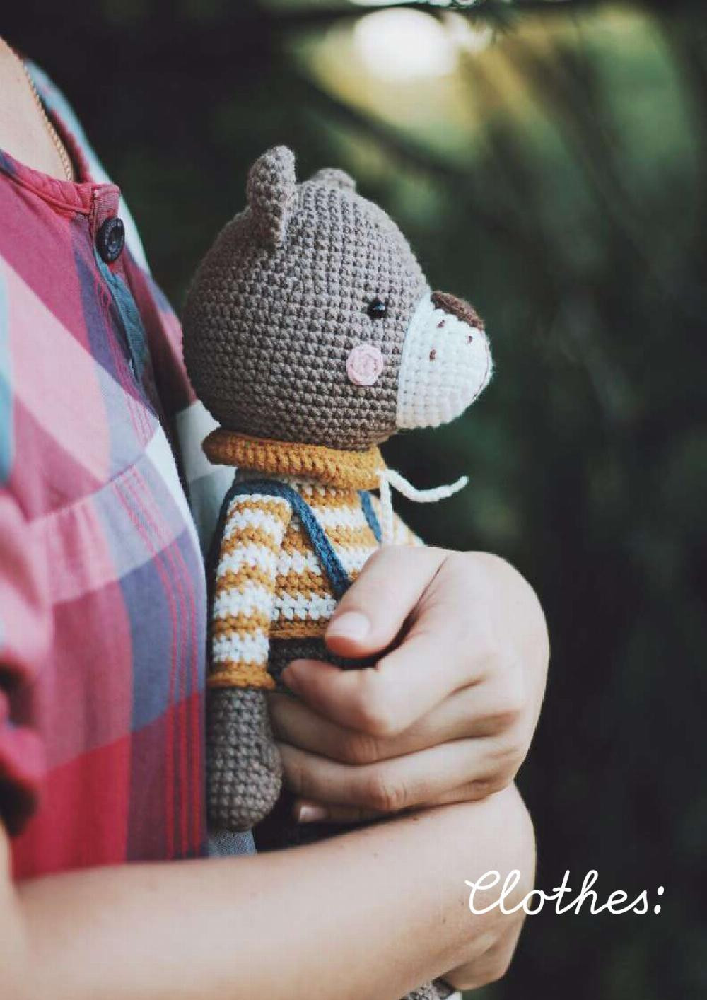 bear family crochet pattern