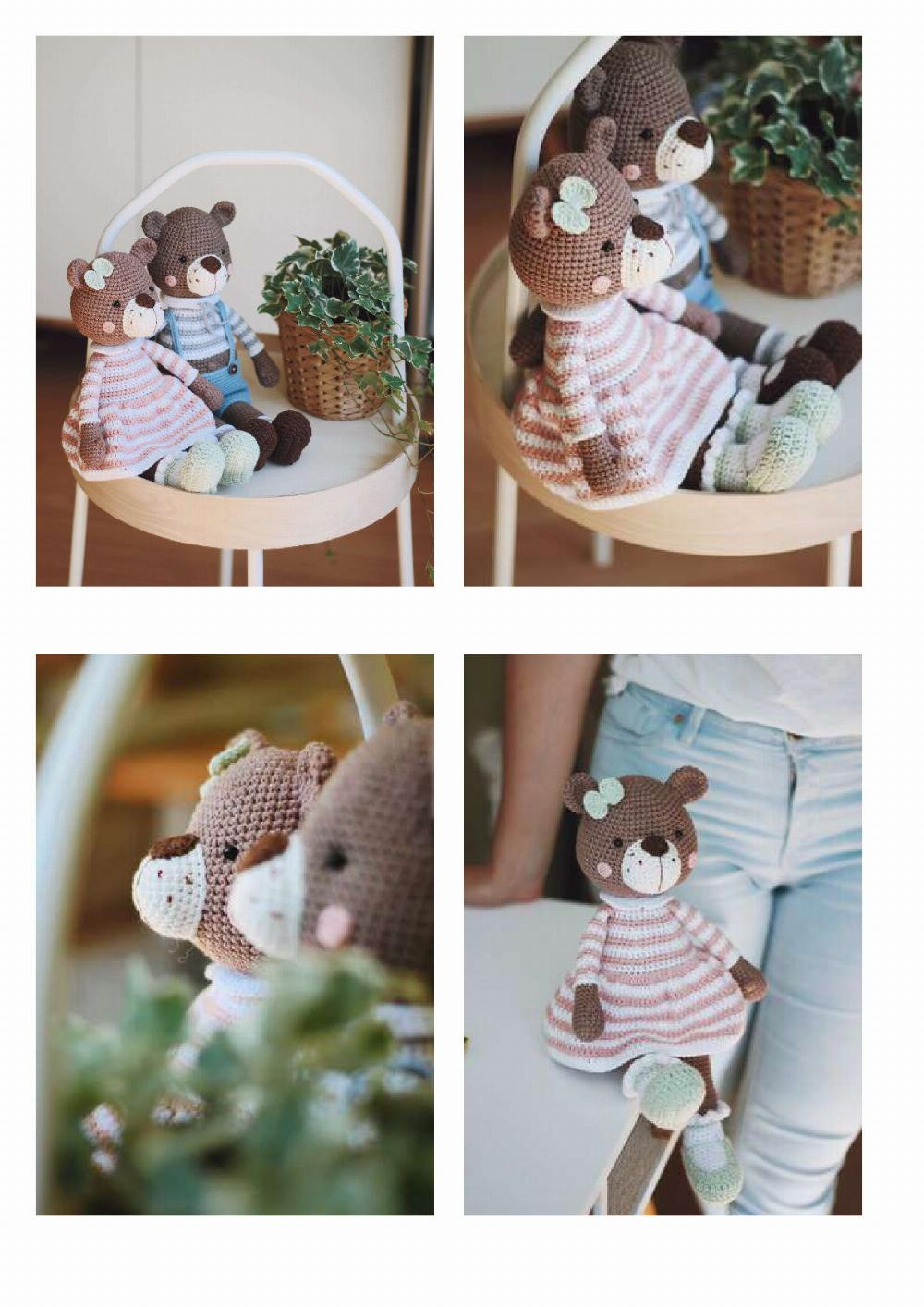 bear family crochet pattern