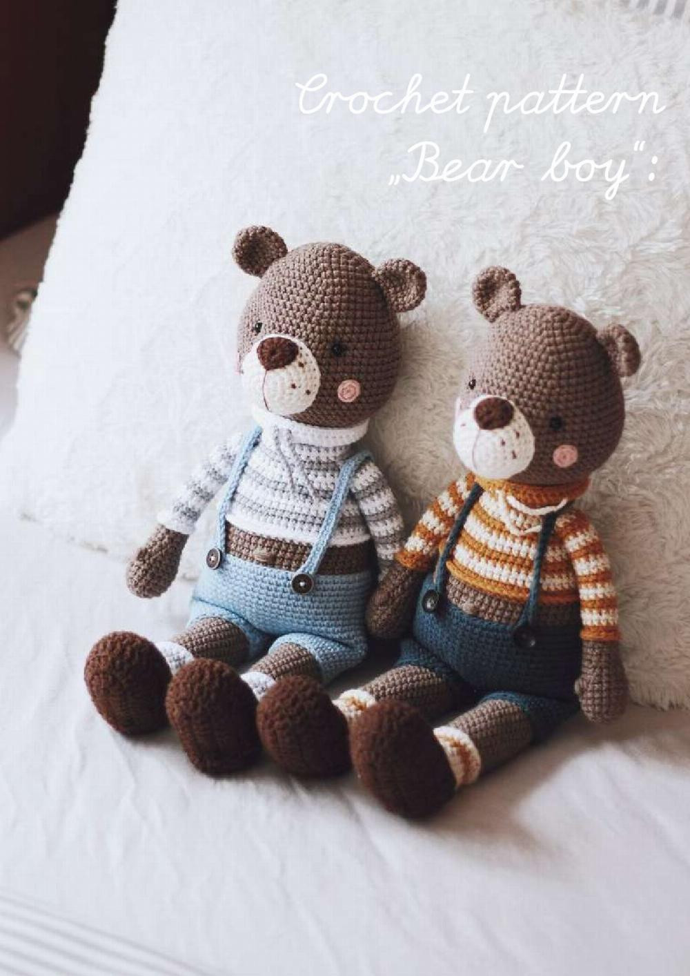 bear family crochet pattern