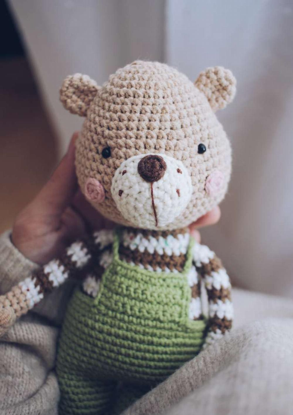 bear family (mini) crochet pattern