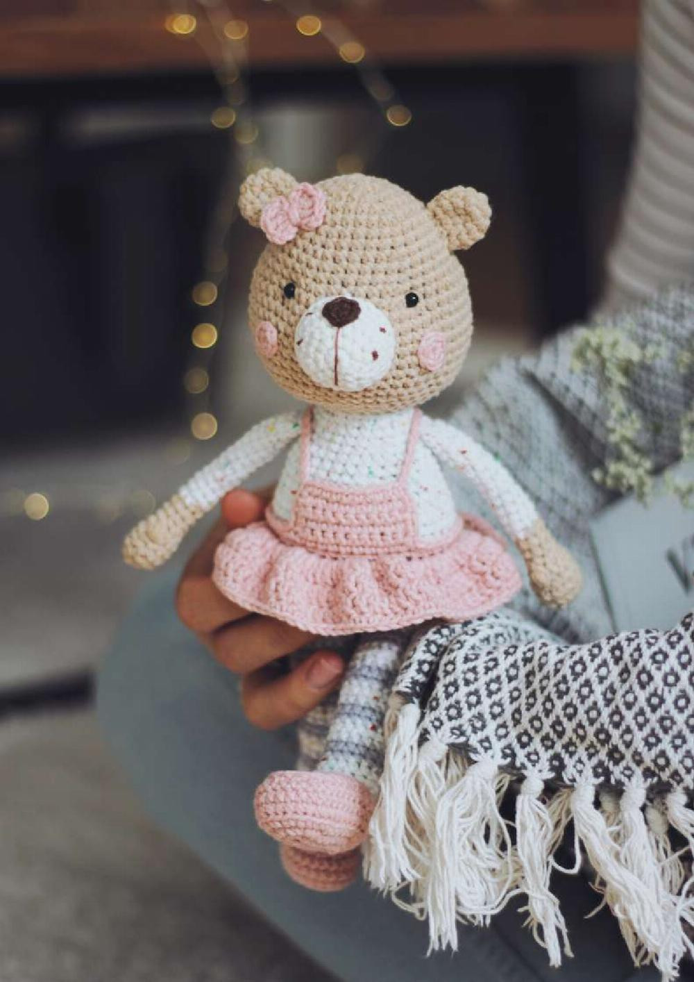 bear family (mini) crochet pattern