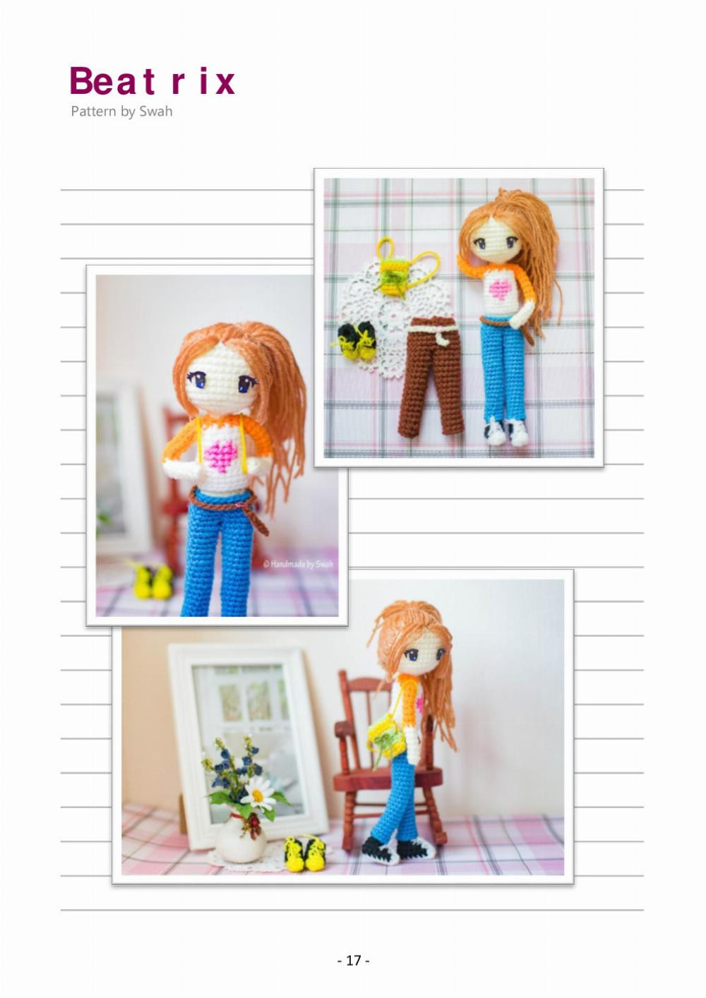 Beatrix crochet Pattern