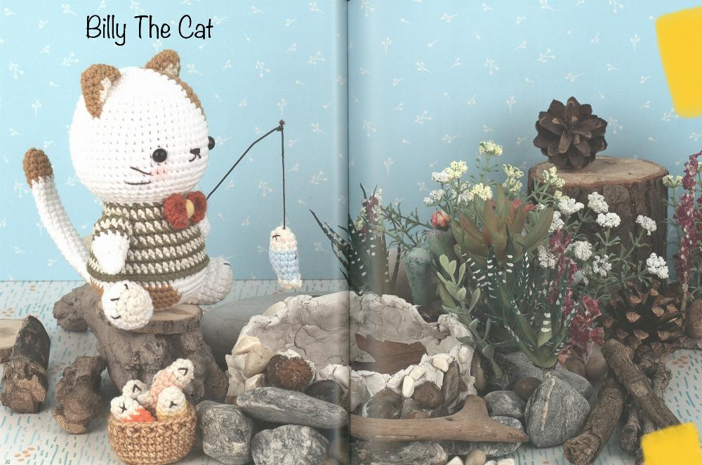 Billy The Cat crochet pattern