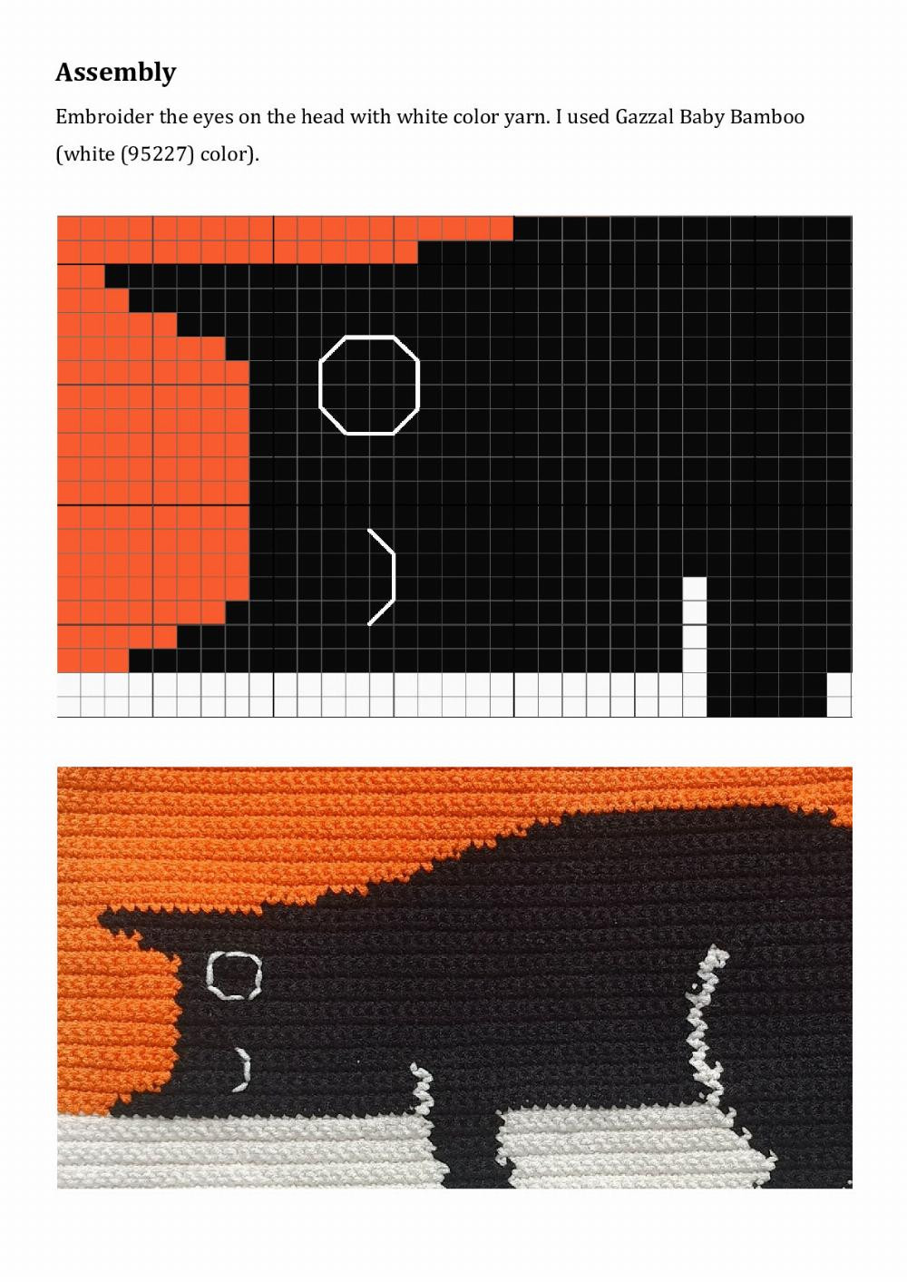 Black Cat Bag Crochet Pattern