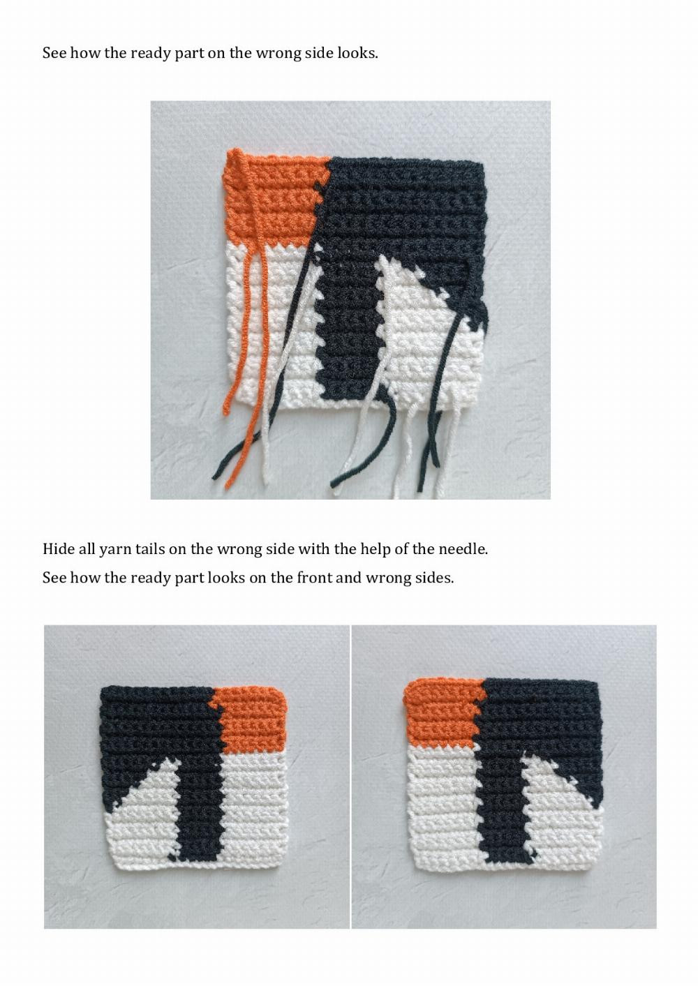Black Cat Bag Crochet Pattern