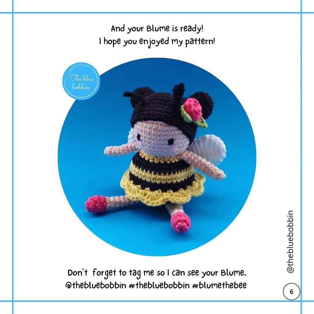 blume the bee free pattern