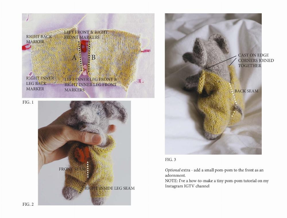 brow ELEPHANT crochet pattern