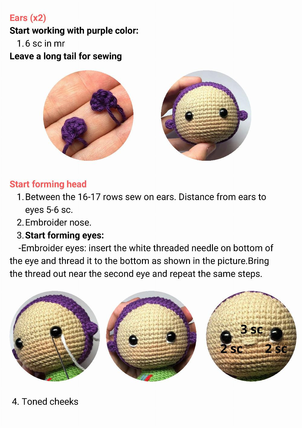 Buzz Lightyear crochet Pattern