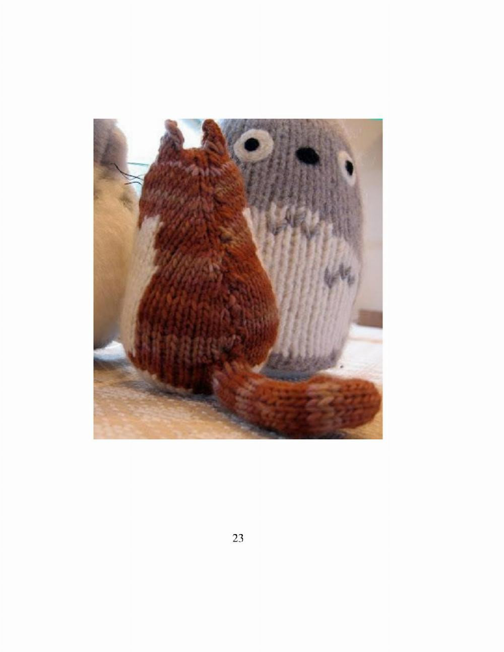 Cat Crochet Patterns Knitting