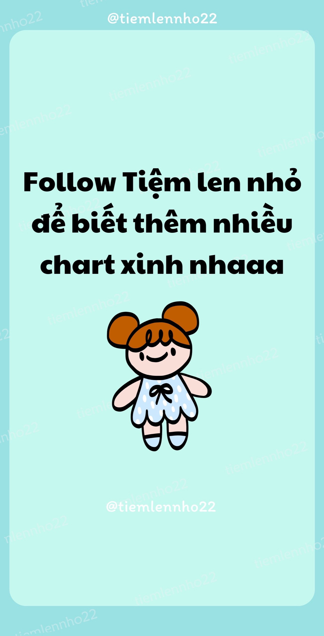 chart móc đầu búp bê