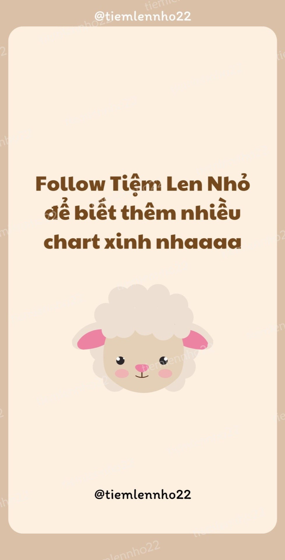 chart móc len mặt cừu