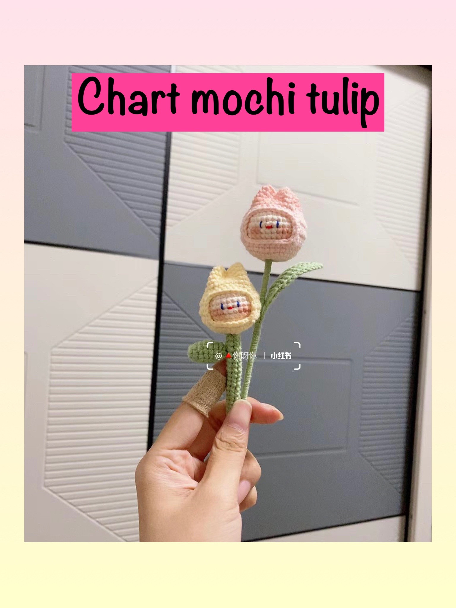 chart móc len mochi tulip