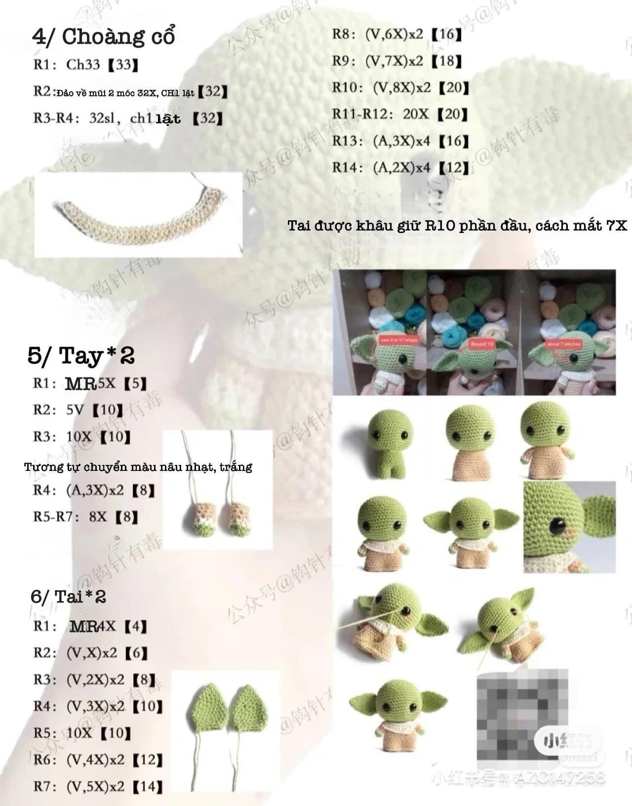 Chart móc tắc kè hoa