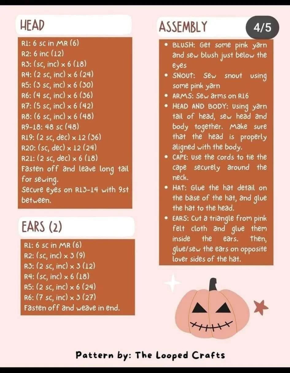 chart thỏ phù thủy witchy