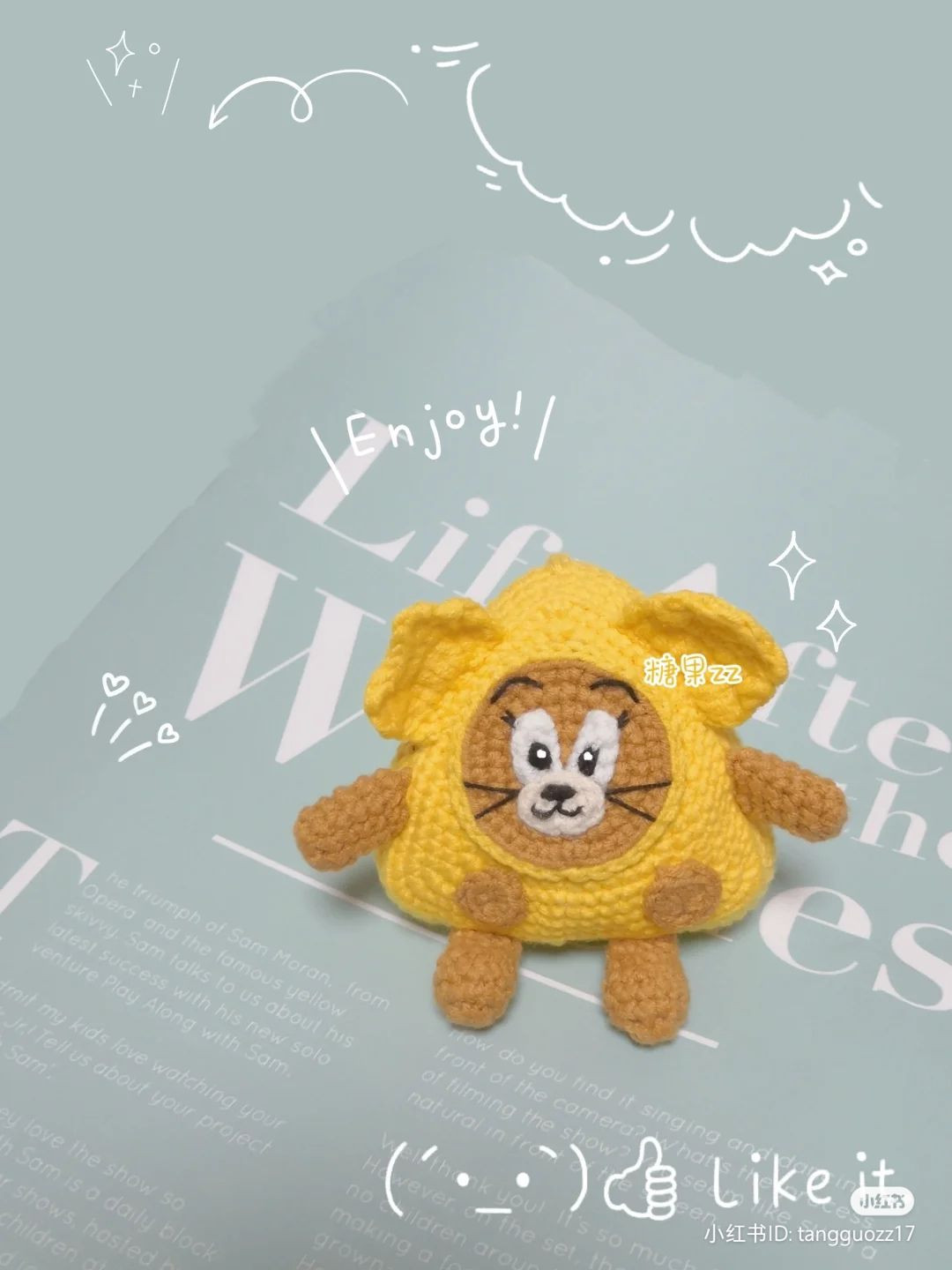 cheese mouse crochet pattern