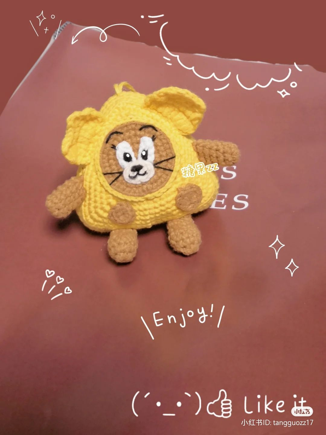 cheese mouse crochet pattern