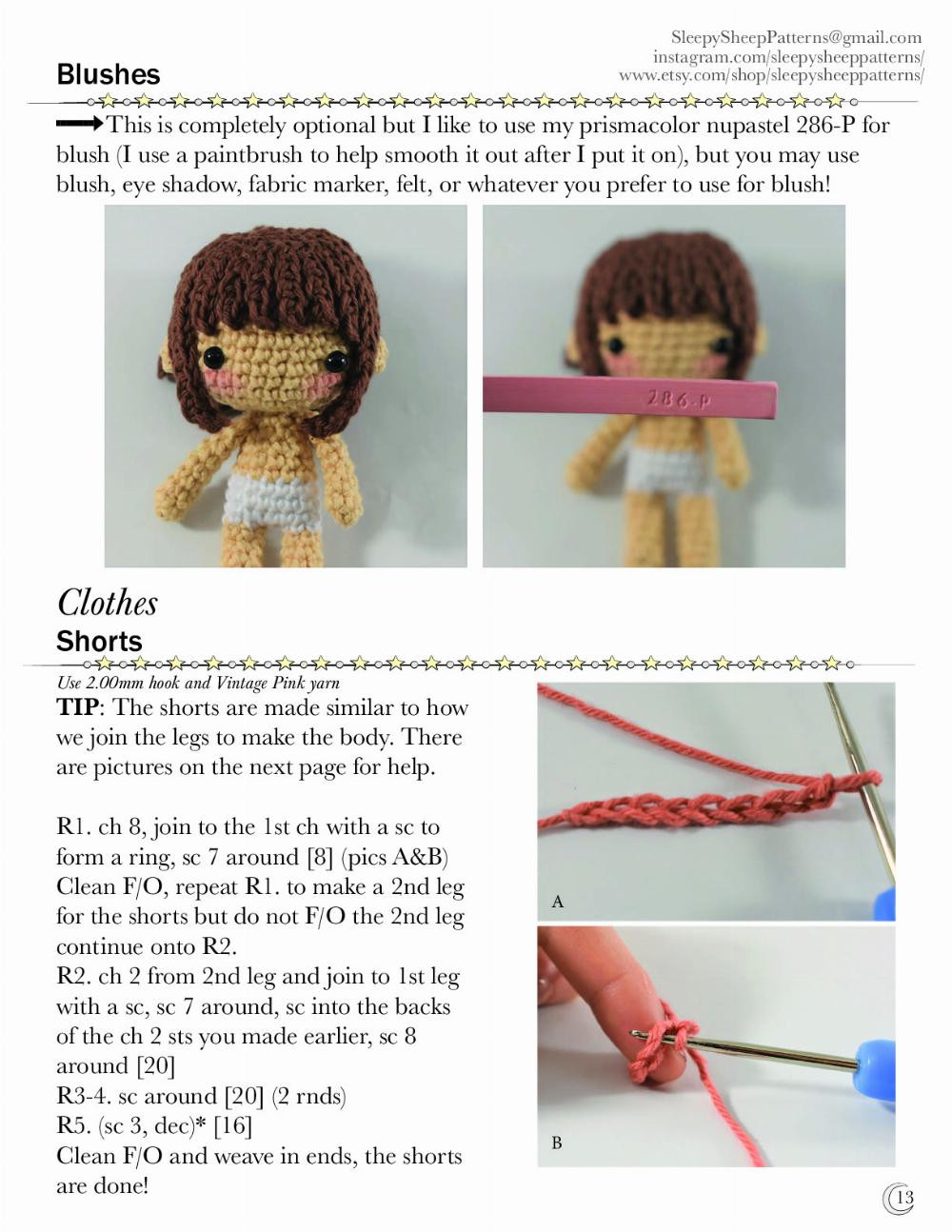 Chihiro Pattern crochet