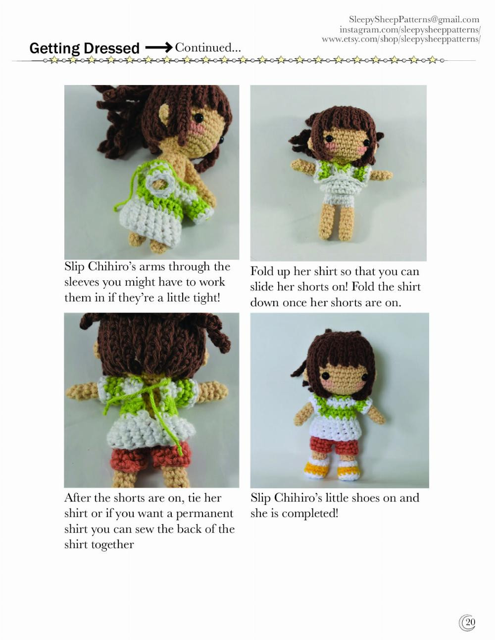 Chihiro Pattern crochet