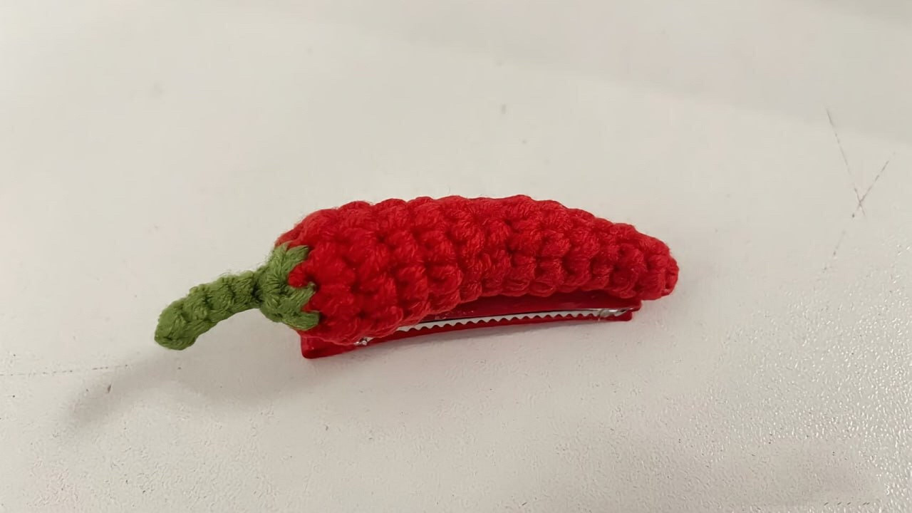 Chili hairpin crochet pattern