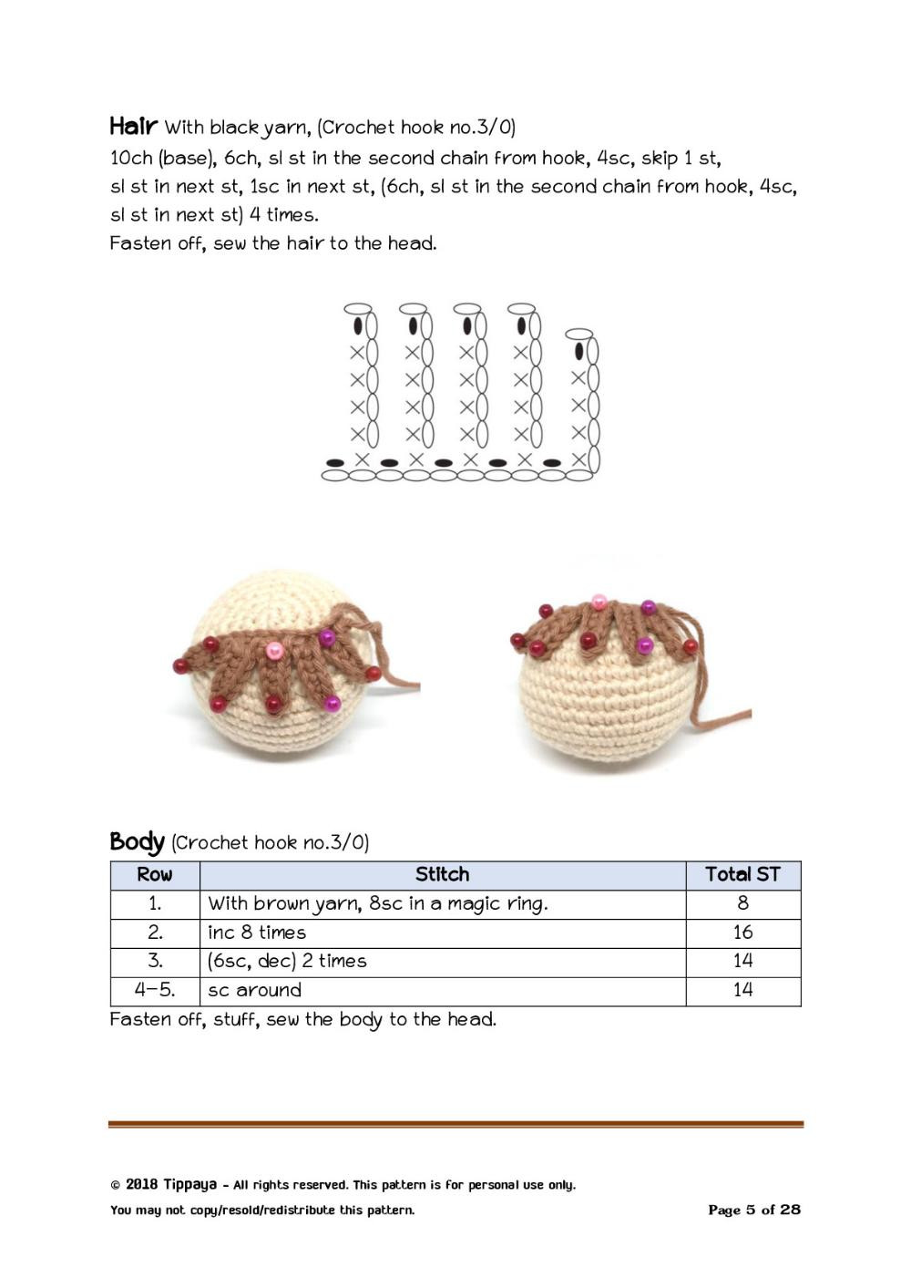 Chinese Zodiac Series 2 crochet pattern