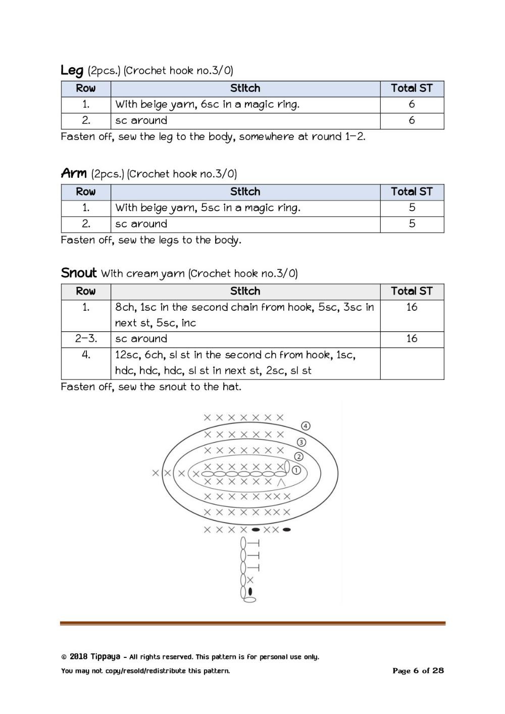 Chinese Zodiac Series 2 crochet pattern