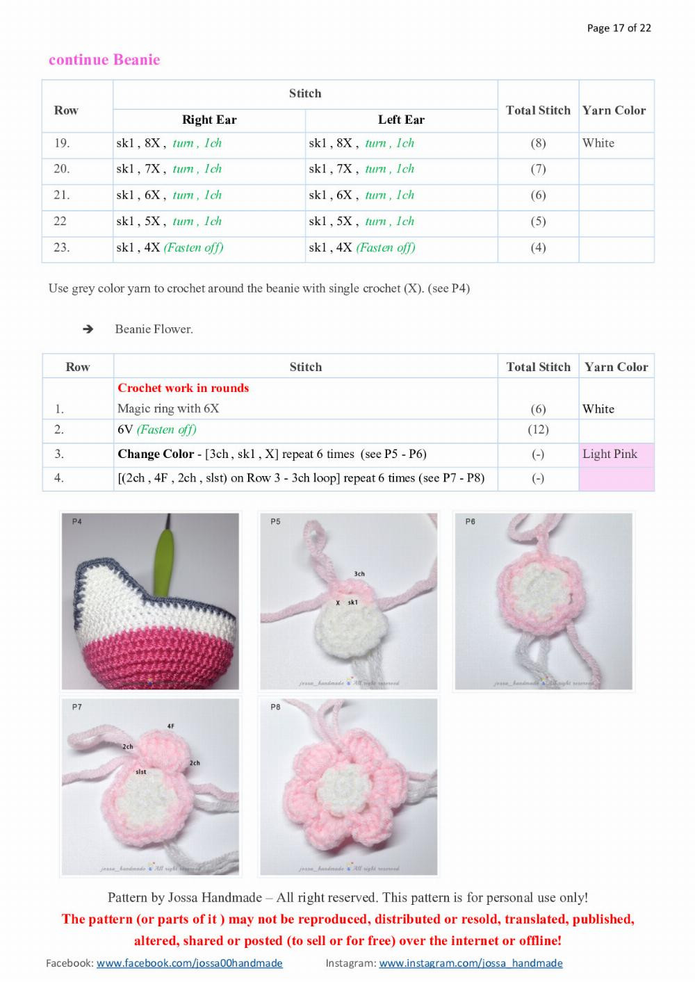 chloe go holiday crochet pattern