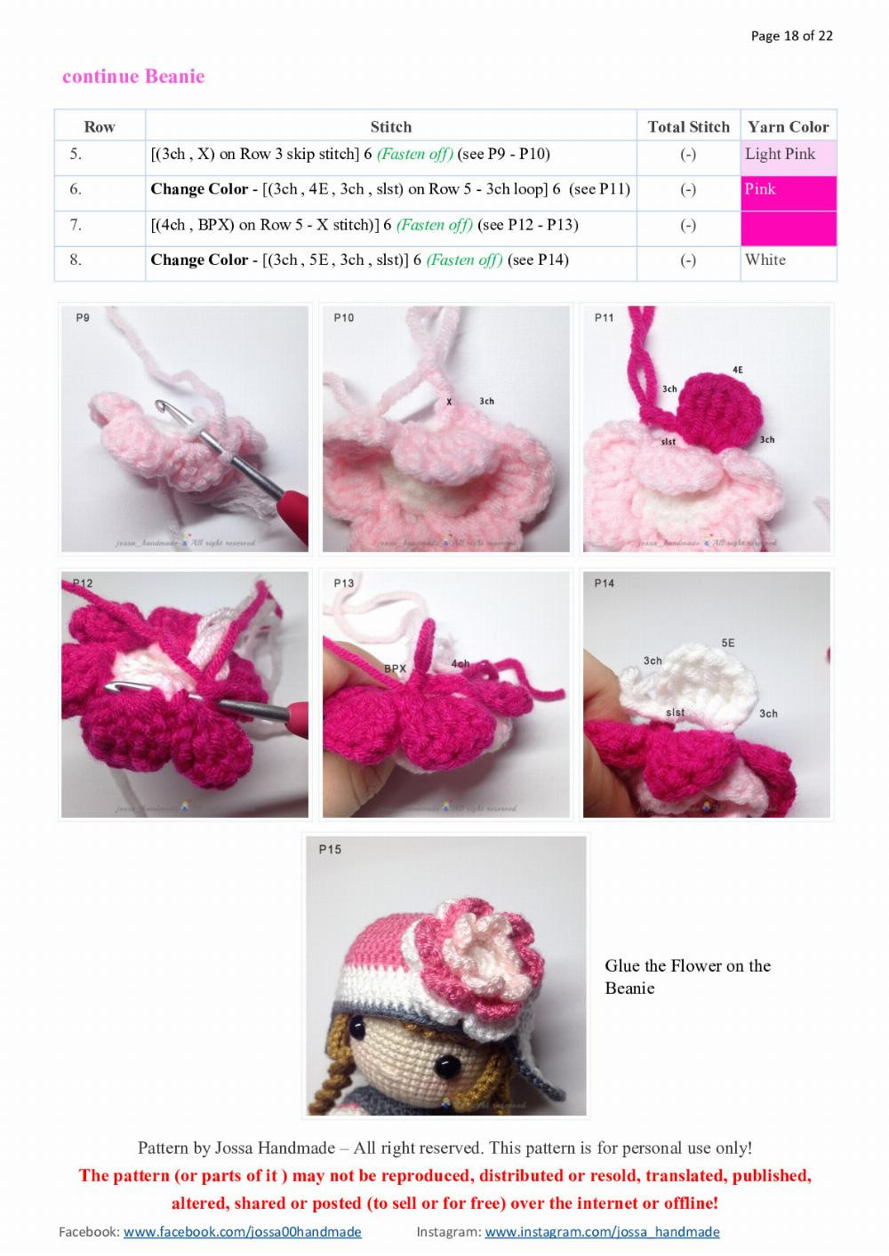 chloe go holiday crochet pattern