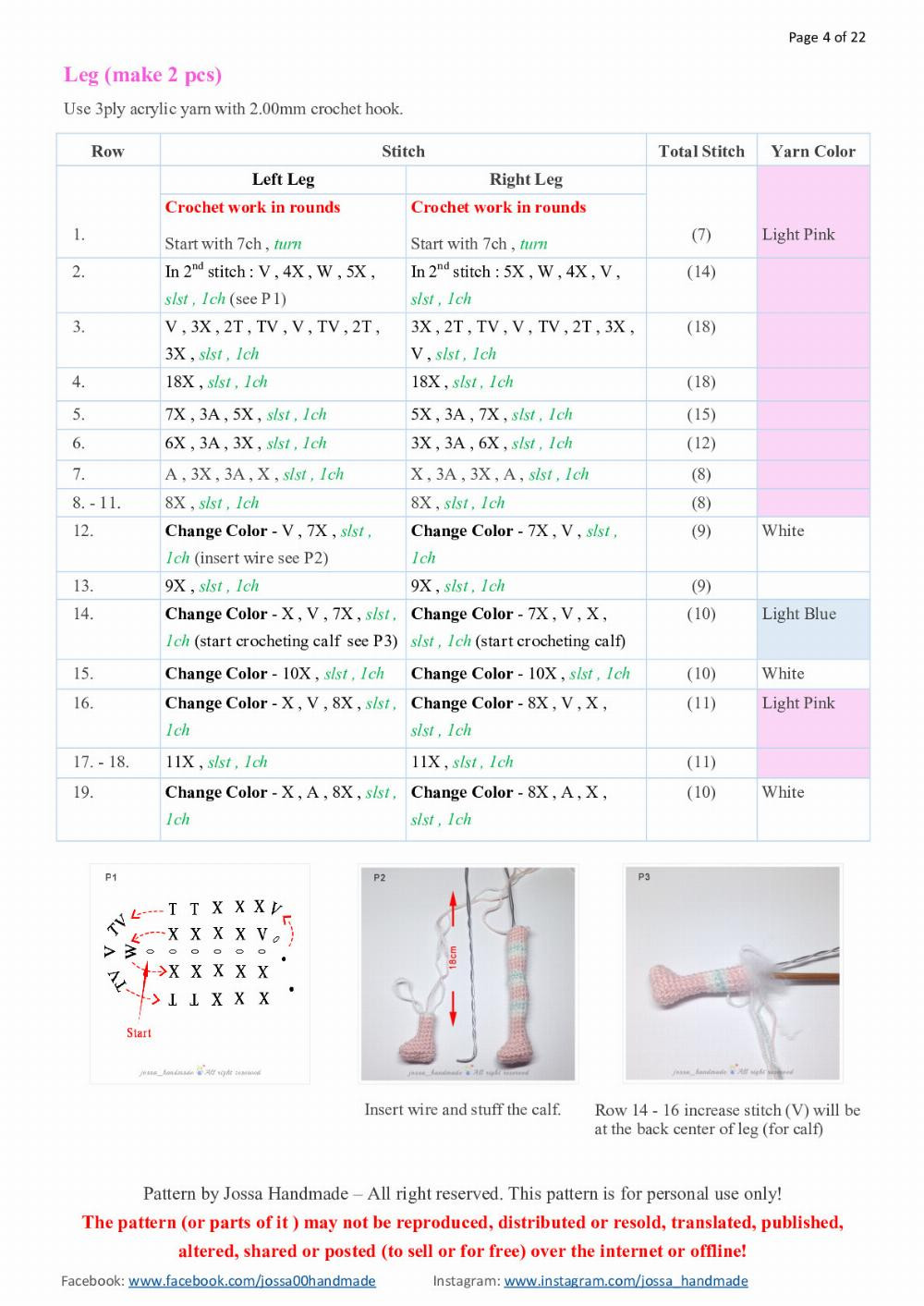 chloe go holiday crochet pattern