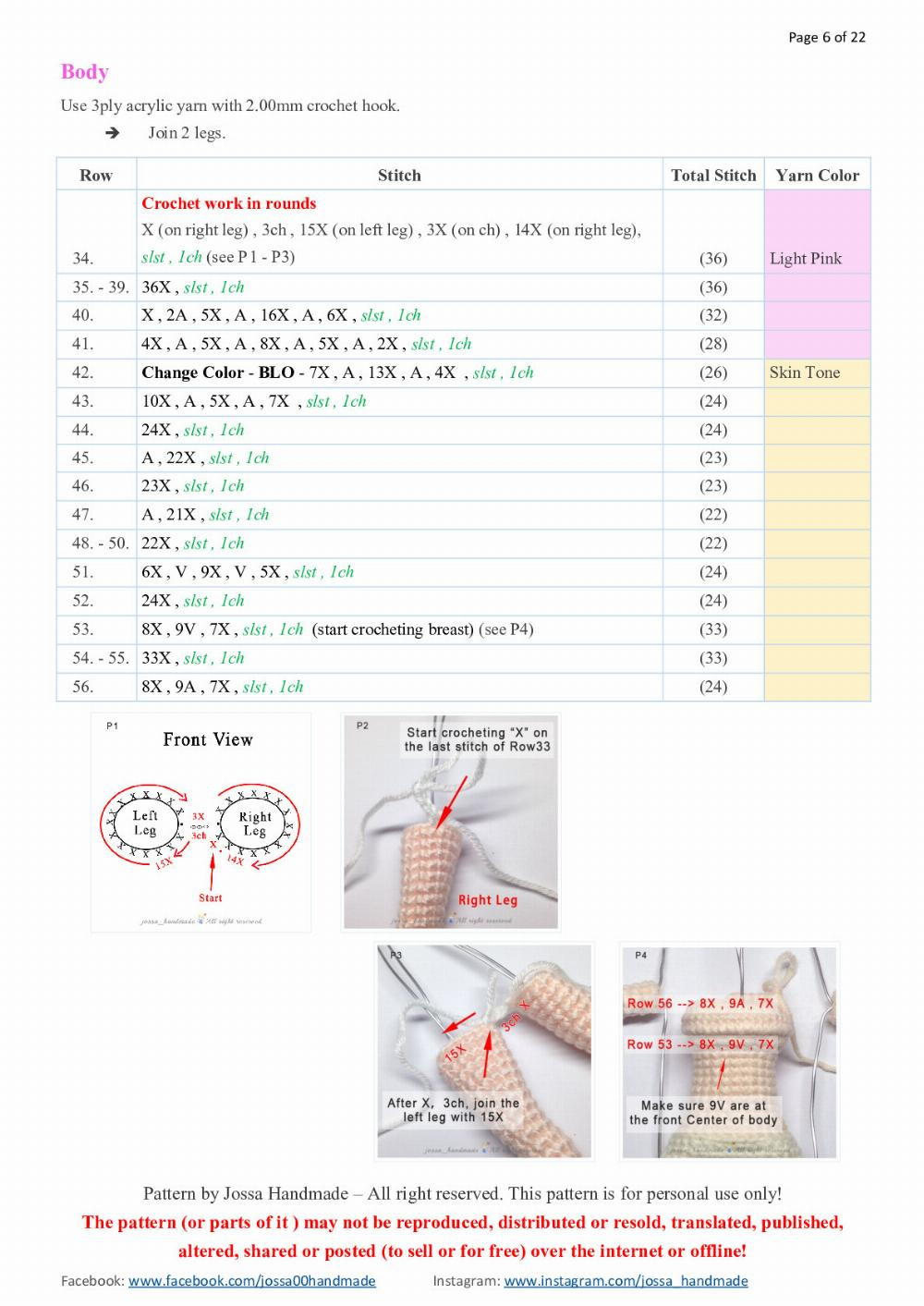 chloe go holiday crochet pattern