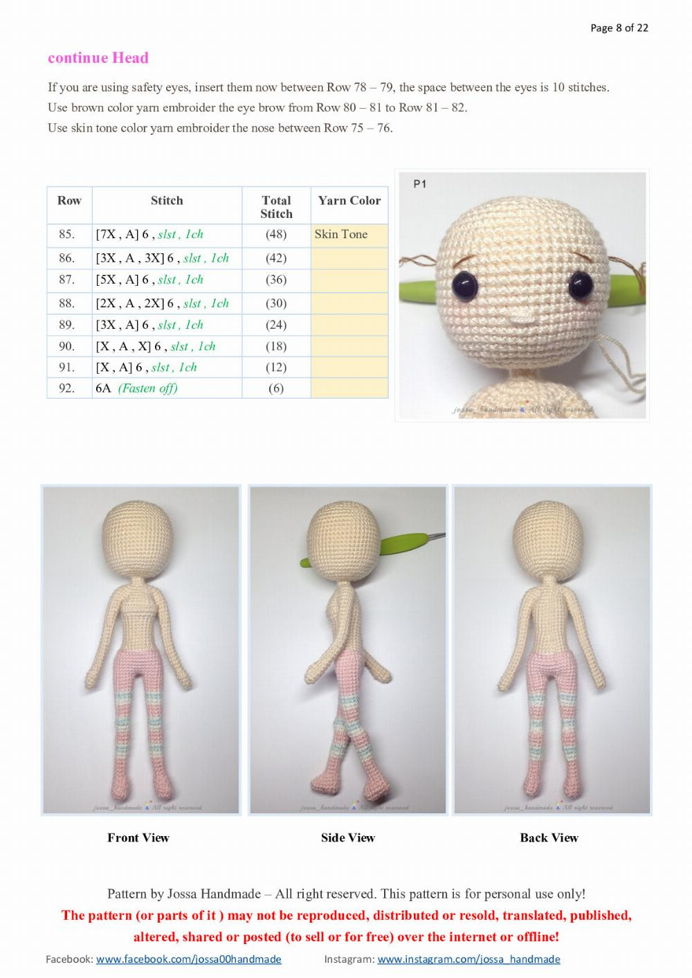 chloe go holiday crochet pattern