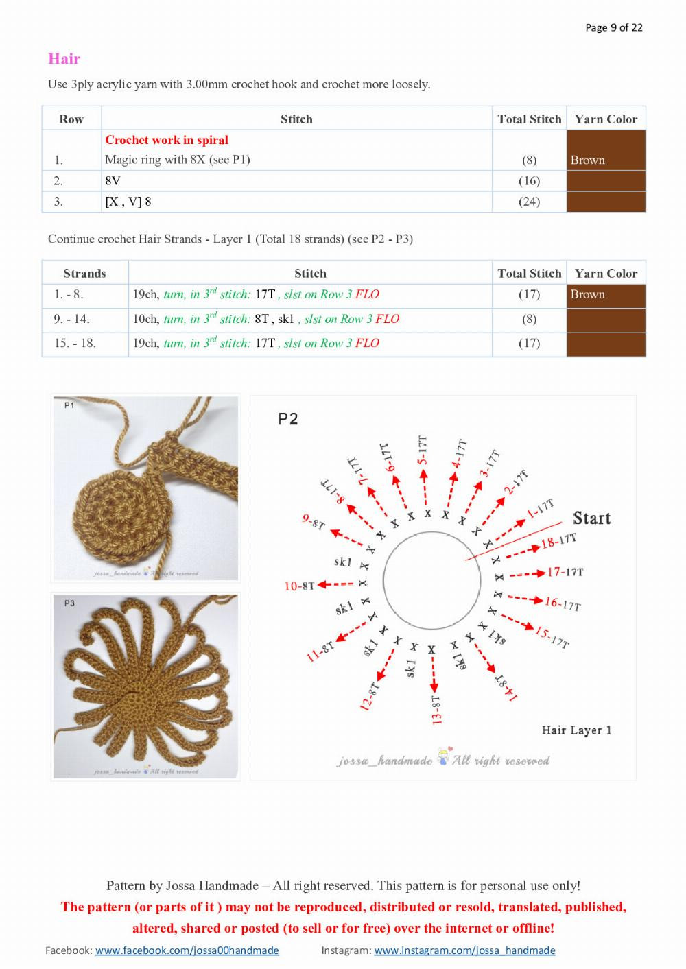 chloe go holiday crochet pattern